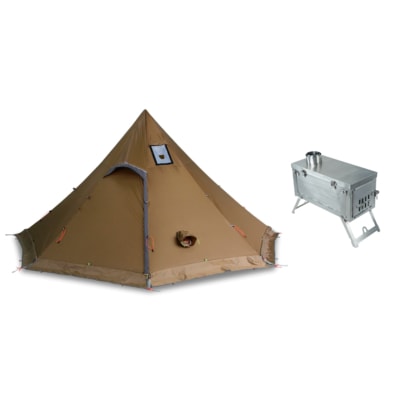The Large Tent & Stove Bundle